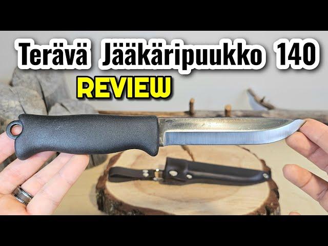 Terävä Jääkäripuukko Knife SHORT REVIEW 140 Carbon Steel VARUSTELEKA