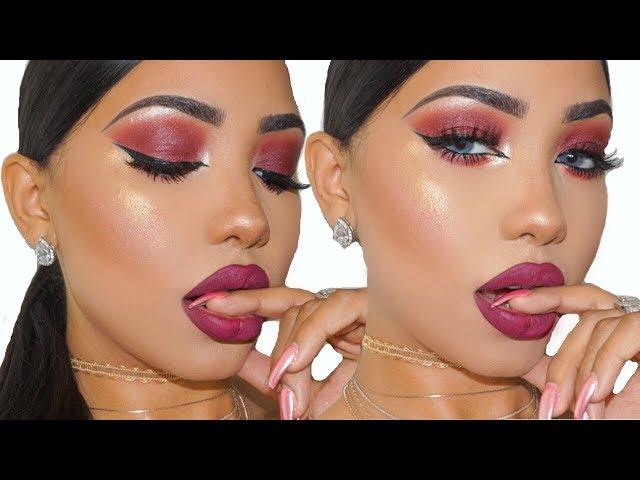 FULL FACE USING ONLY TOO FACED FALL MAKEUP TUTORIAL | Melly Sanchez