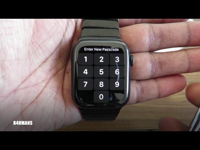 Setting Up Apple Watch Series 4