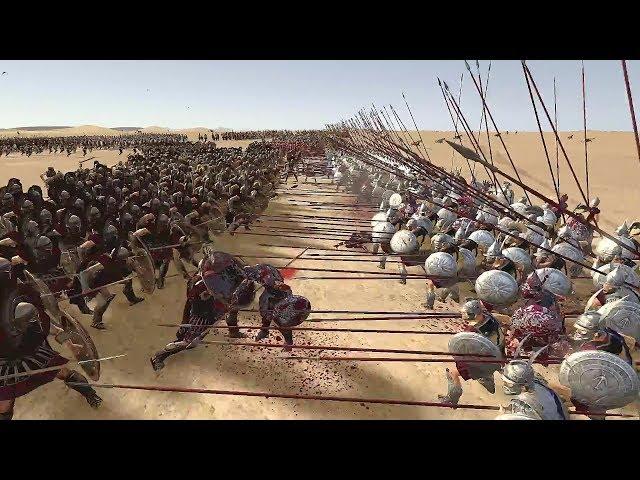  Army of Sparta against the army of Alexander the great  Battle 