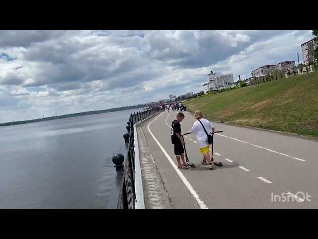 Прогулка по Набережной Саратов/СГЮА/Walk along the Saratov embankment /27.06.24 13:00