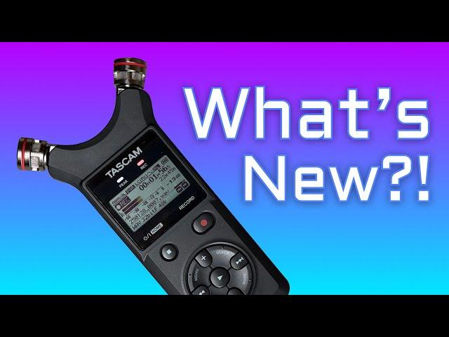 TASCAM DR-07XP - What's new?