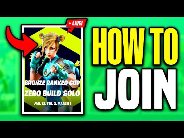 How to Join Tournaments in Fortnite (2024) - Full Guide