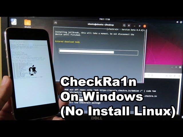 NEW CheckRa1n Jailbreak iOS 12.3/13 On Windows (No Linux Install)