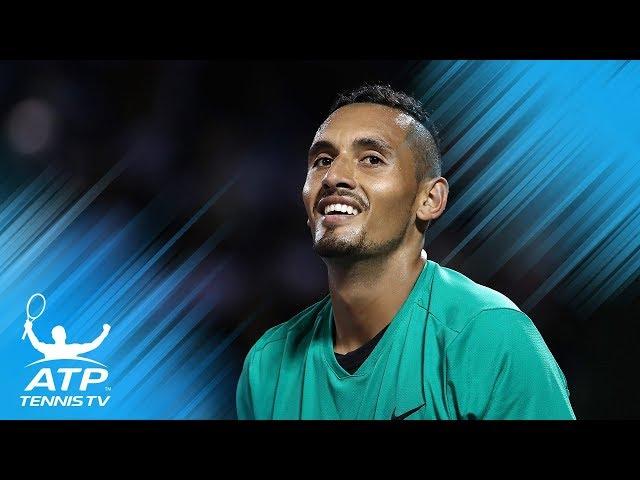 ATP tennis players describe Nick Kyrgios in one word!