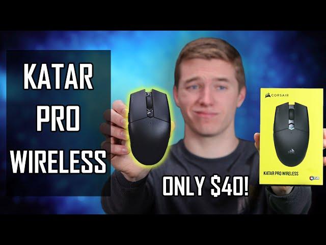 Corsair Katar Pro Wireless Review - Best New Budget Wireless Gaming Mouse?