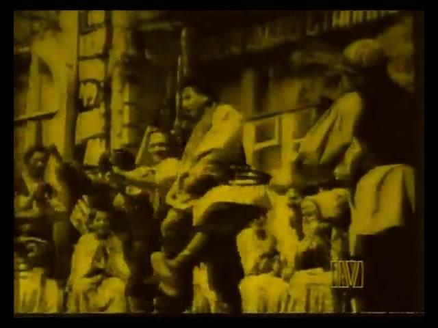 Gypsy dance. Soviet archive video