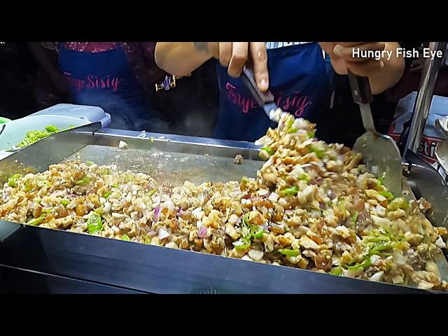 Filipino Street Food | PORK SISIG  with EGG