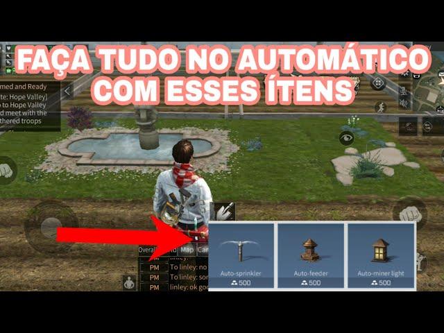 Como fazer tudo no automático da sua Roça lifeafter