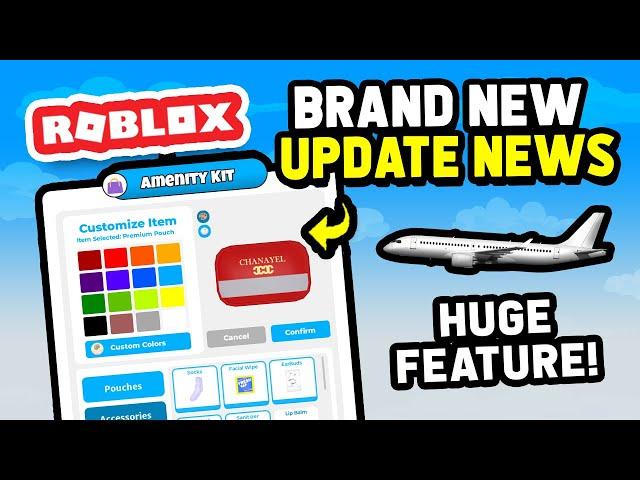 HUGE FEATURE UPDATE in Cabin Crew Simulator (Roblox)