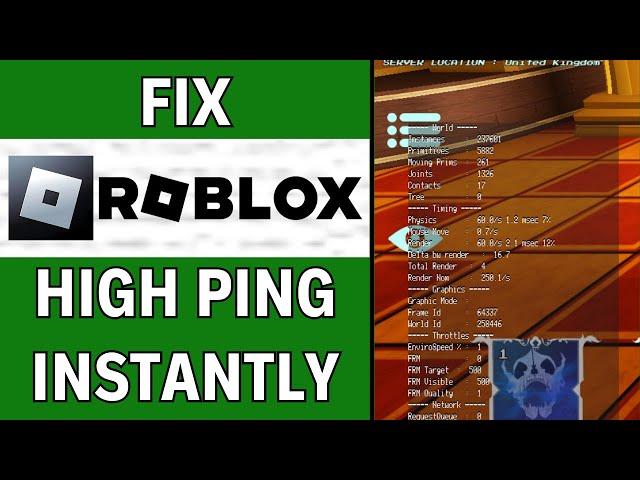 How To Fix Roblox Ping (Best Methods)