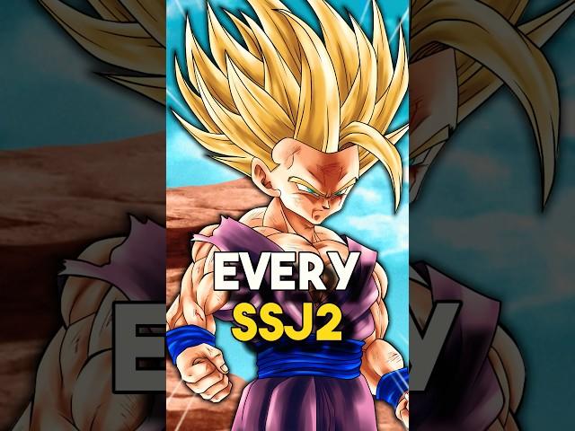 EVERY Super Saiyan 2 In Dragon Ball #shorts #dragonballsuper