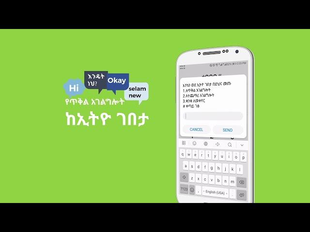 Ethio Telecom SMS Package