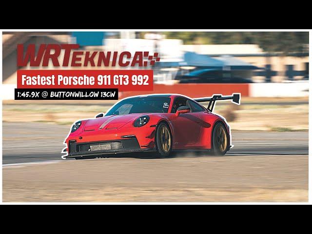 WRT 992 GT3 Buttonwillow - 1:45.9xx On Street Tires