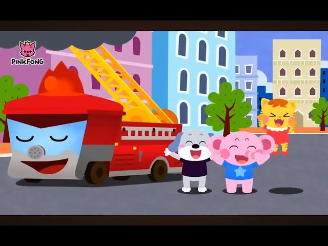 PinkFong Hurry Hurry Drive The Fire Truck Song Remix Featuring