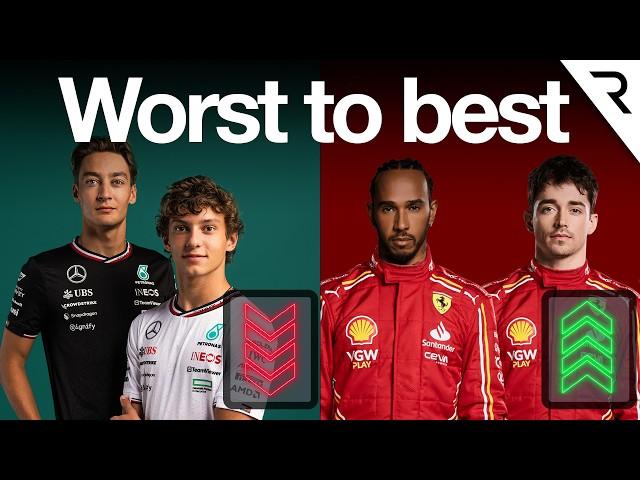 Every 2025 F1 driver line-up ranked from worst to best