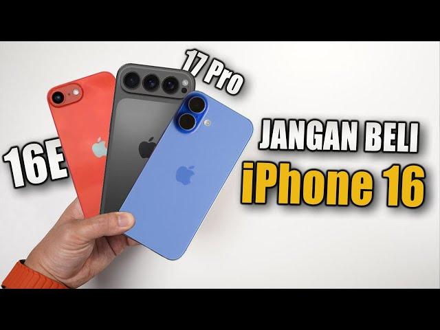 Alasan-alasan tidak Beli iPhone 16, Mending iPhone SE 4 & iPhone 17