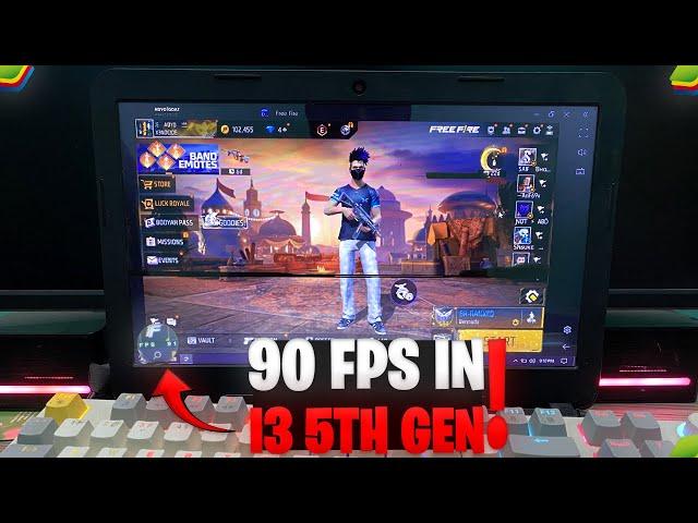  90 FPS IN I3 5TH GEN || GOAT BLUESTACKS MSI ULTRA LITE || 4.240.15.6305