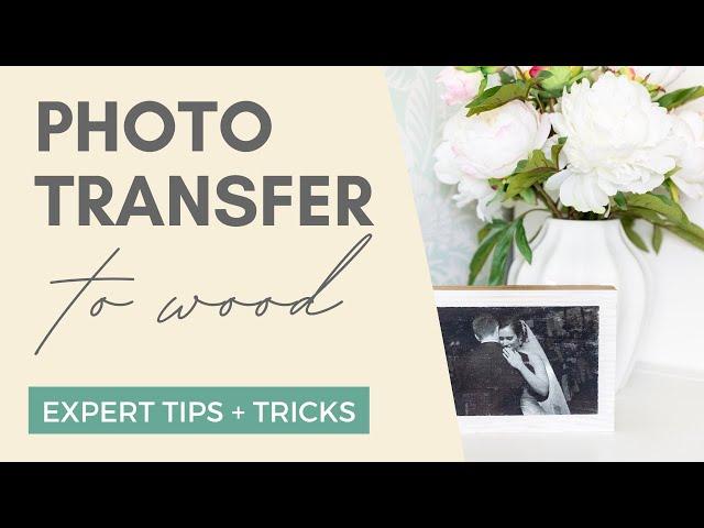 How to Transfer Photos to Wood the RIGHT Way