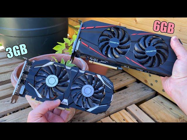 GTX 1060 3GB vs 1060 6GB in 2024 - Similar price, but what about performance?...