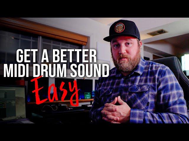 Make MIDI drums REAL - how I mix my drum tracks