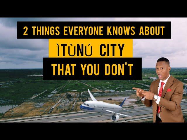 ITUNU CITY ESTATE PROMO Extended and Proximity to LEKKI INTERNATIONAL AIRPORT