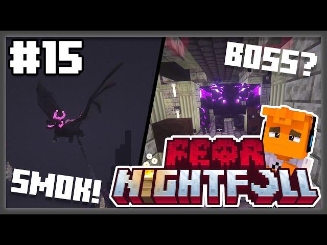 POTĘŻNY i ZBUGOWANY SMOK ENDU w Fear Nightfall na SURVIVAL MINECRAFT! Sezon 1 Odc. 15