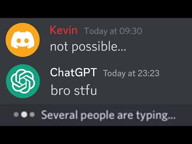 I Added ChatGPT to Discord