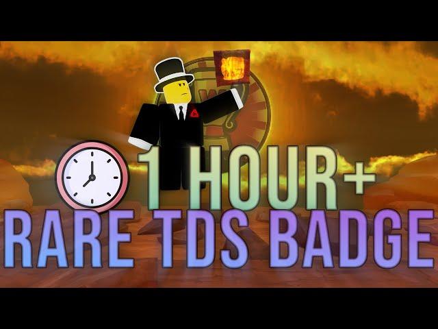 This Rare TDS Badge Takes Hours To Complete | Roblox TDS