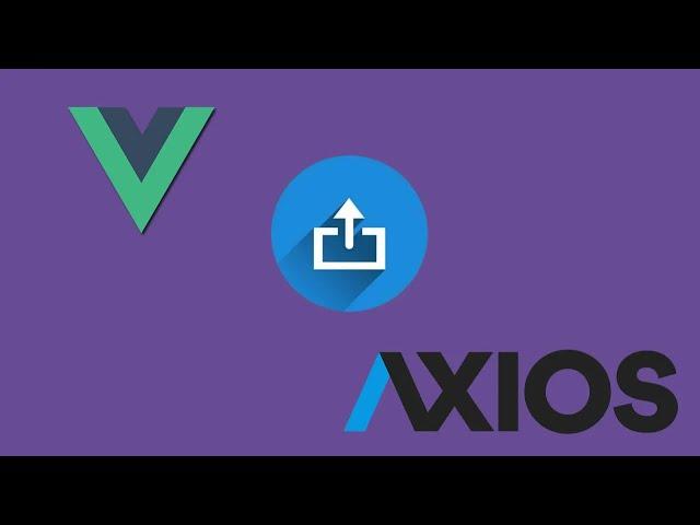 Uploading a file and form element values in vue 3 using axios.