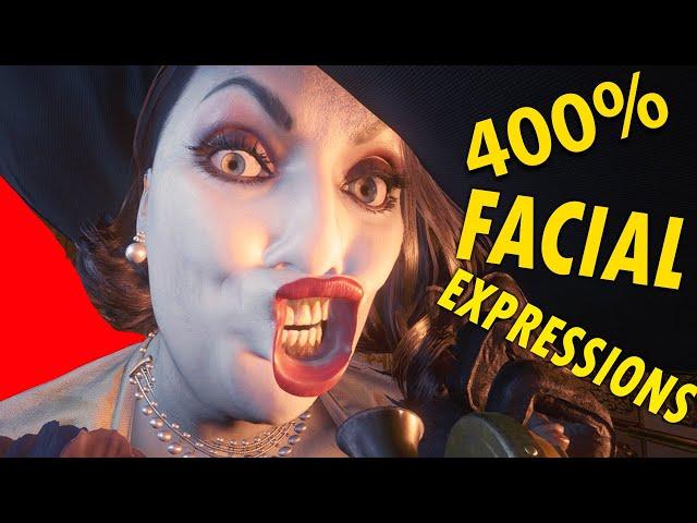 I CAN'T DEAL ANYMORE| 400% Facial Expressions | Resident Evil 8 Village mod