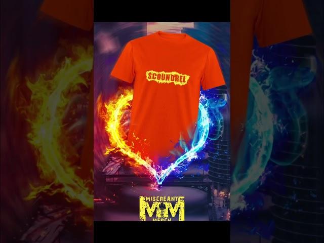 #scoundrel #teeshirts available #onlinestore @MiscreantNation #defyordinary
