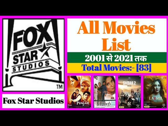 Fox Star Studios All Movies List || Stardust Movies List