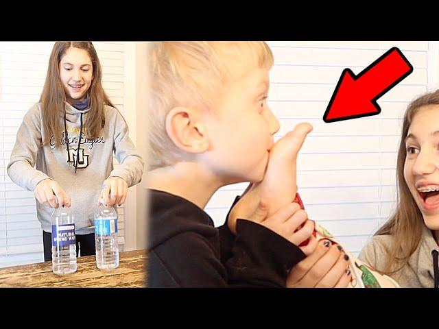 BOTTLE FLIP DARE CHALLENGE! | ft. Colin Amazing