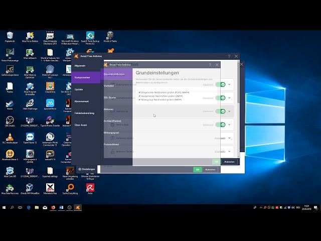 Avast Antivirus Richtig Konfigurieren German Deutsch FULL HD