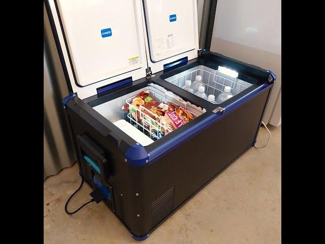 Kings Stayzcool Dual Zone 75 Liter Fridge - Test & Review