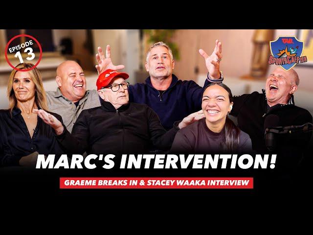 Marc Gets an Intervention, Graeme Hill Breaks into New Studio & Stacey Waaka’s Shock NRLW Injury