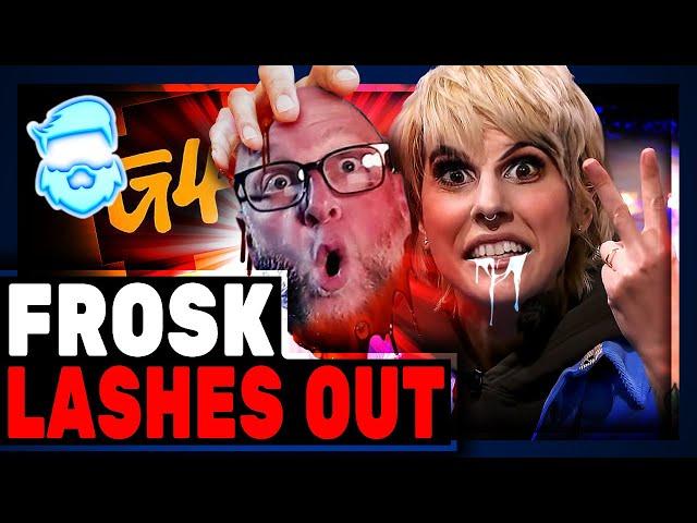 Frosk MELTDOWN After G4TV Failure BLAMED On Her & Adam Sessler Goes BERSERK On Fans!