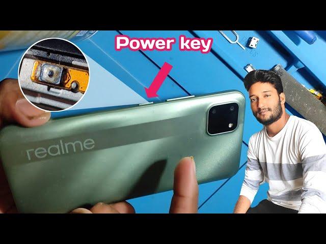 Realme mobile power button not working | realme c11, c12, c15 power key problem | Mr. SSM