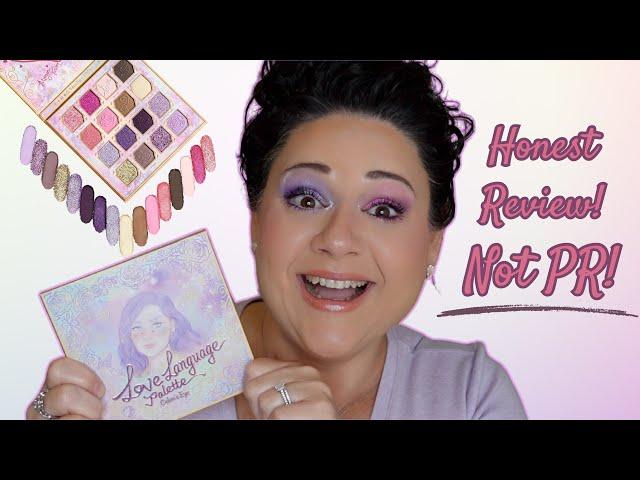 *NEW* Oden's Eye X Morgan Turner's Love Language Palette! Swatches, 2 Eye Looks, & Review!