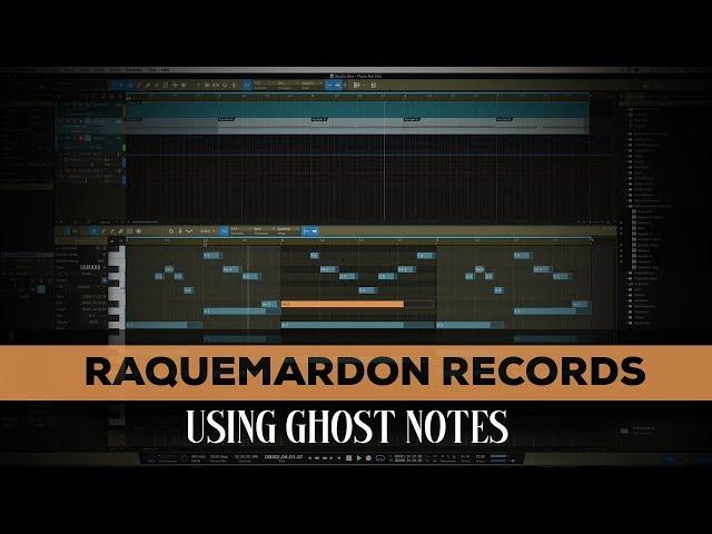 Using Ghost Notes And Force Legato In Studio One 4