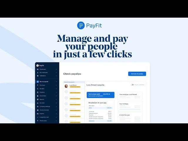 Payroll reimagined with PayFit