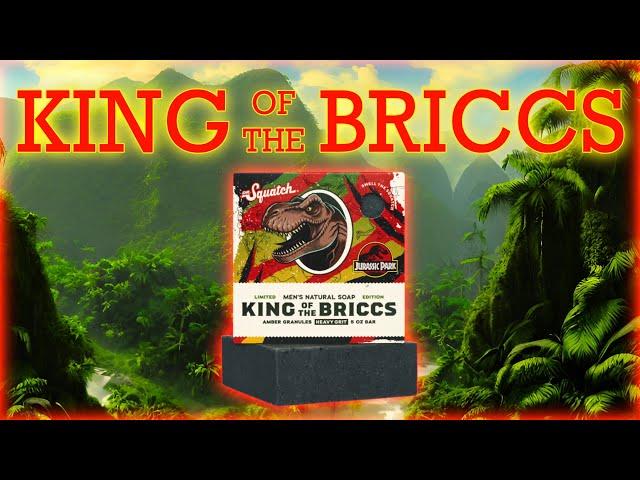 Tyrant | KING OF THE BRICCS | Dr. Squatch Jurassic Park Soap Review