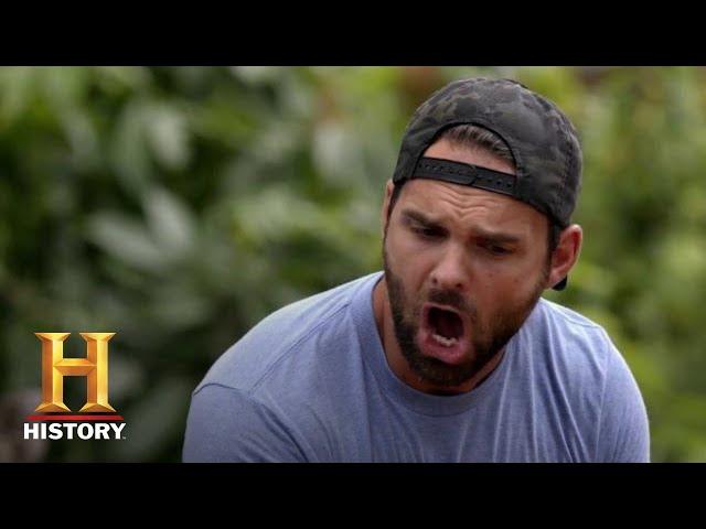 Kings of Pain: Outrageous Python Bite Leaves Adam Bloody | Series Premieres Nov. 12 10/9c | HISTORY