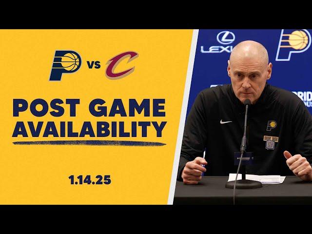 Indiana Pacers Postgame Media Availability vs. Cleveland Cavaliers | January 14, 2025