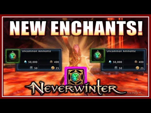 NEW Triple Stat Enchantments! (+2,160 ratings) Best in Slot!? - Week 2 Mountain of Flame Neverwinter