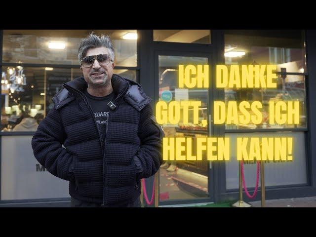 Spende und Essen- Chico gibt zurück ️