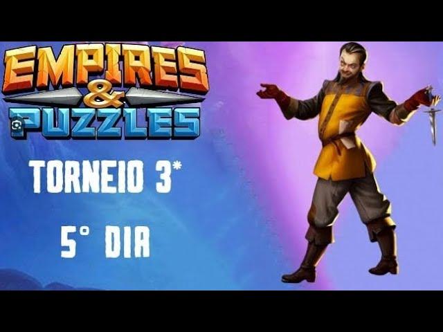 Empires & Puzzles: Dragon Dawn - TORNEIO 3* ATAQUE RÁPIDO 🟡🟢🟣