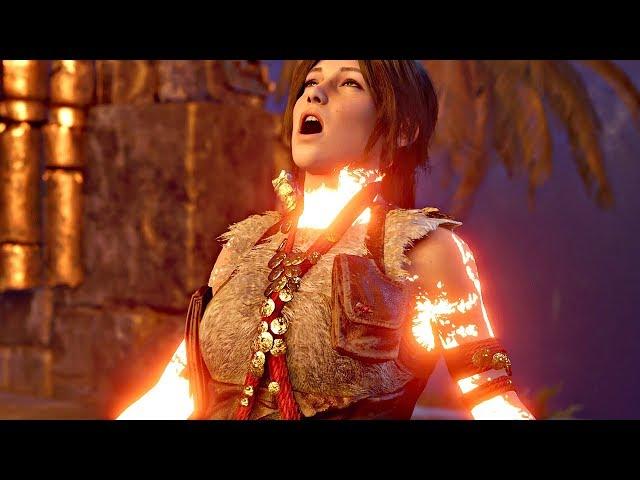 Shadow of The Tomb Raider - Final Boss Fight (Tomb Raider 2018) PS4 Pro