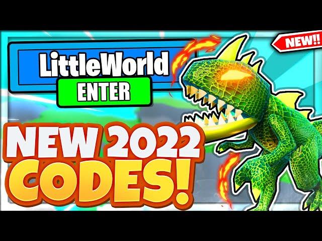 (2022) ALL *NEW* SECRET OP CODES In Roblox Little World!